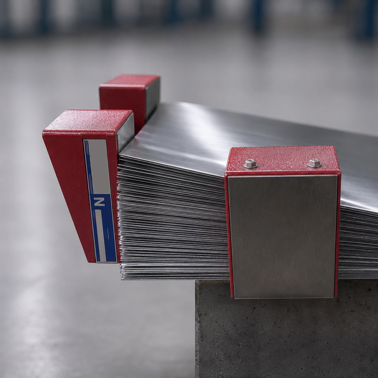 Magnetische platenscheider plaat 0.25 mm